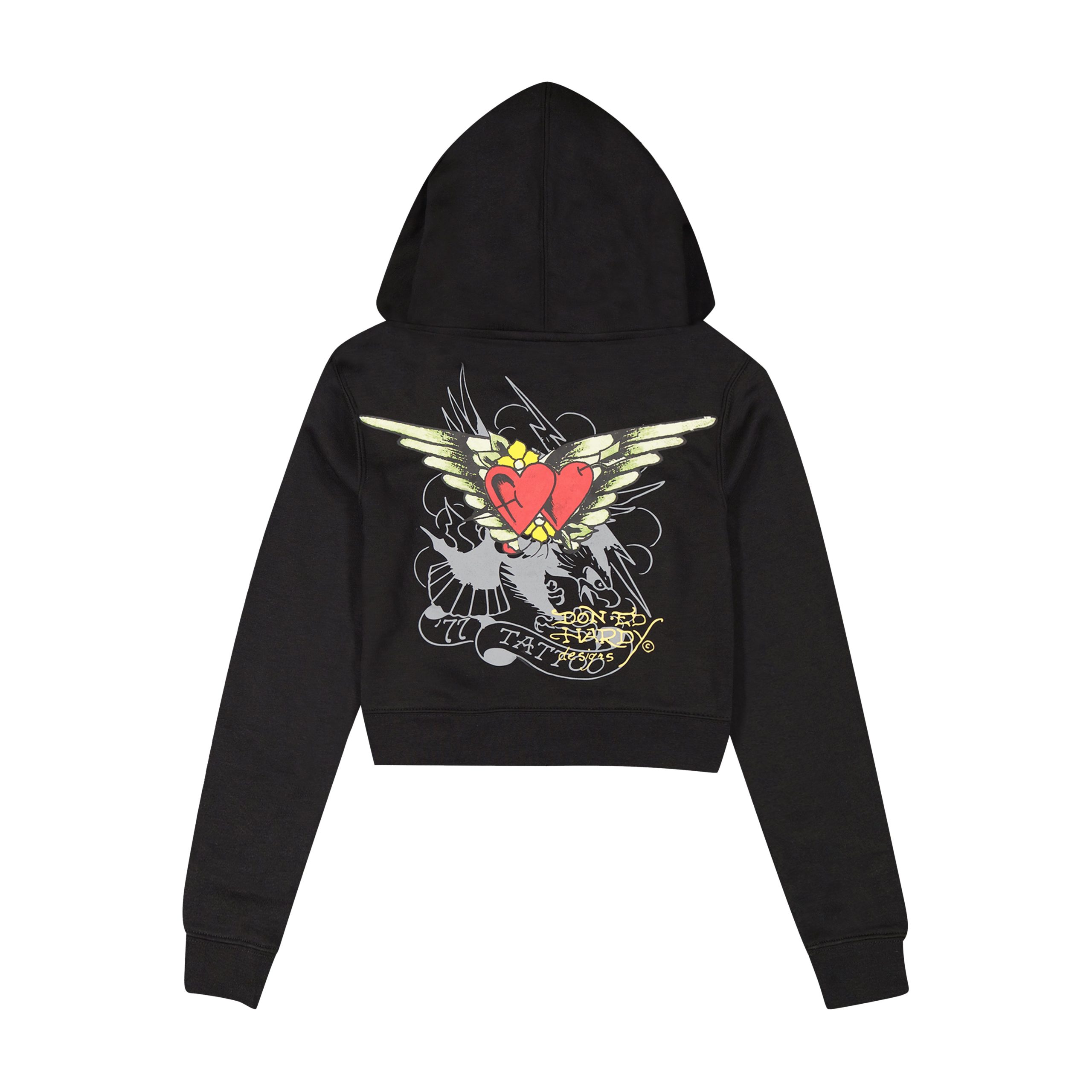 Sacred Heart Zip Front Hoodie - Image 2