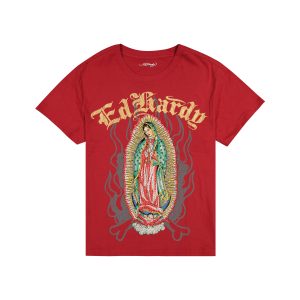 Mary Rhinestone Boxy Tee