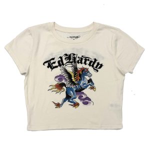Pegasus Rhinestone Baby Tee