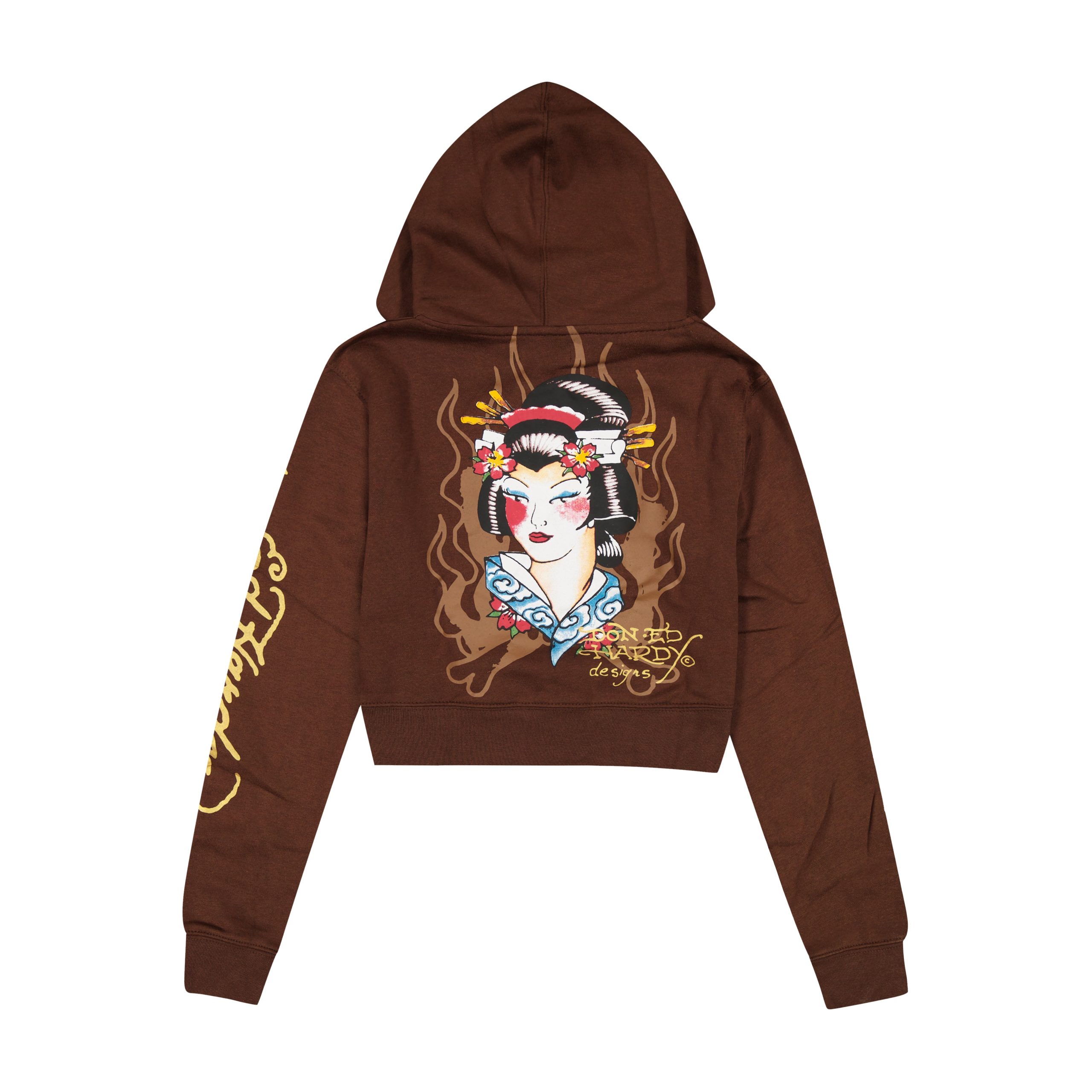 Koi Fish Y2K Zip Front Hoodie - Image 2