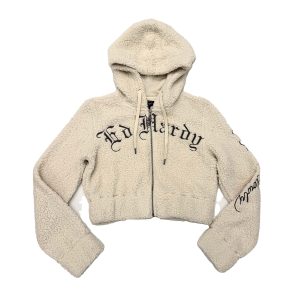 Tiger Hooded Sherpa Zip Up Jacket