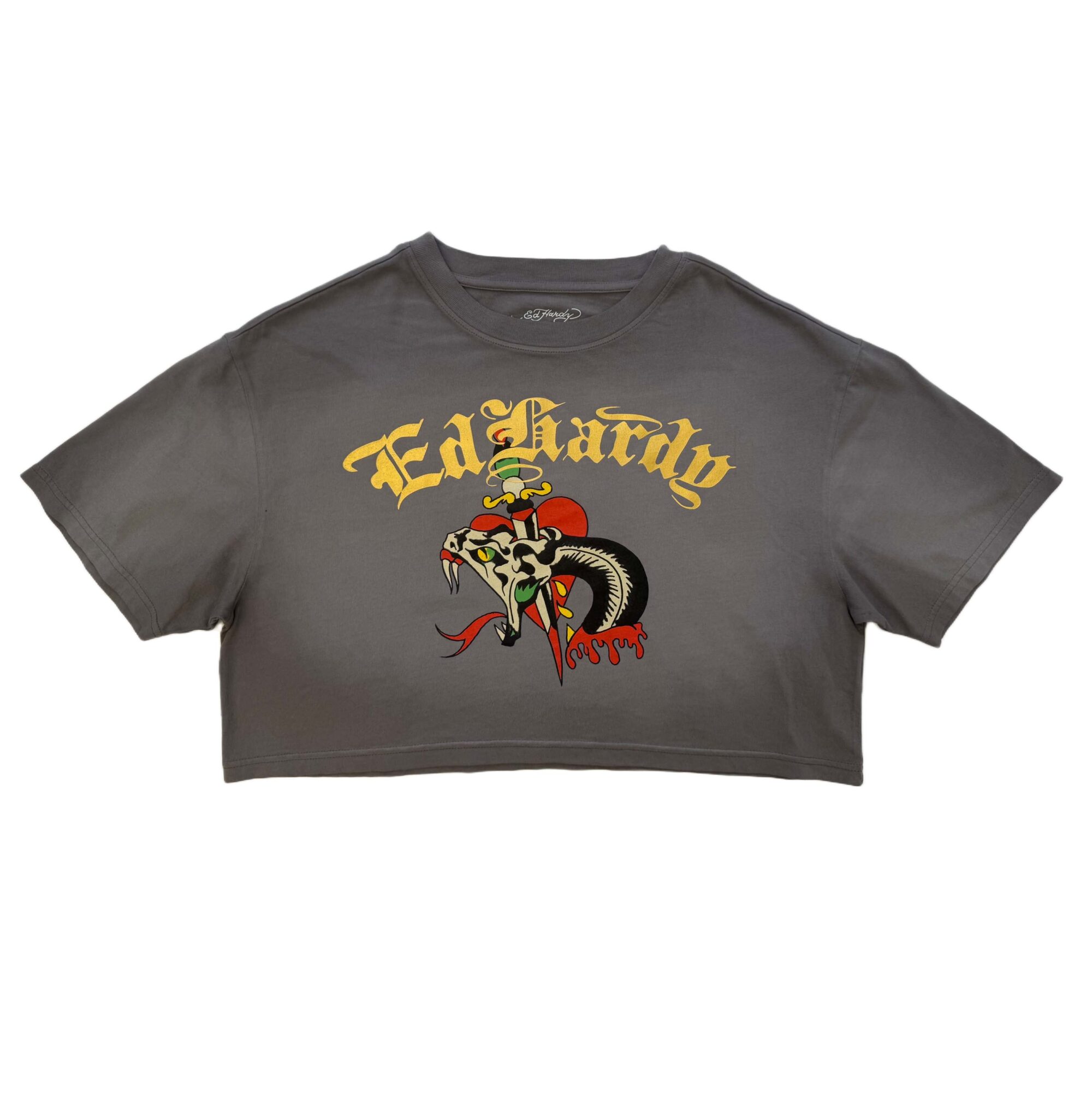 SNAKE HEART BOXY TEE