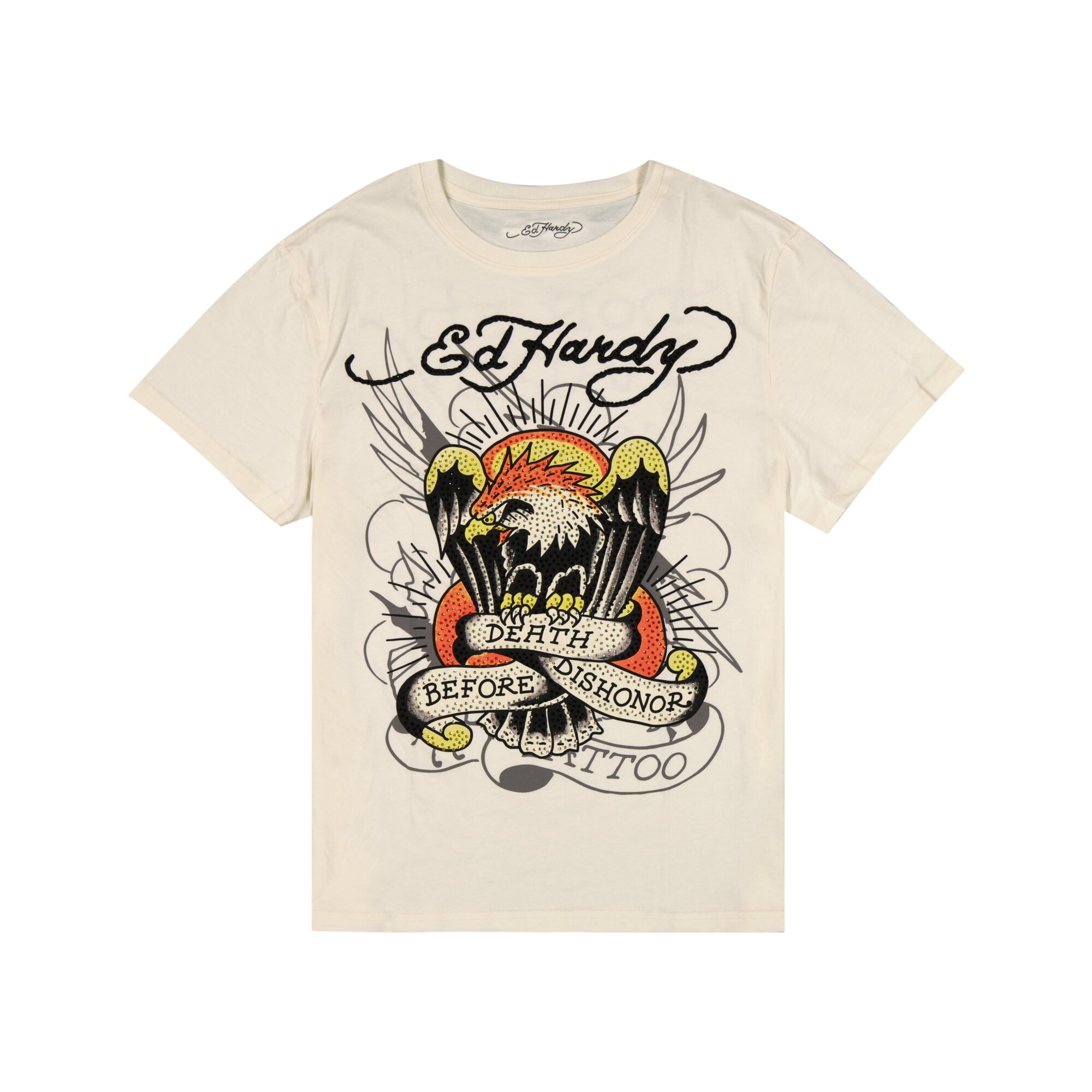 DBD EAGLE MENS RHINESTONE SS TEE