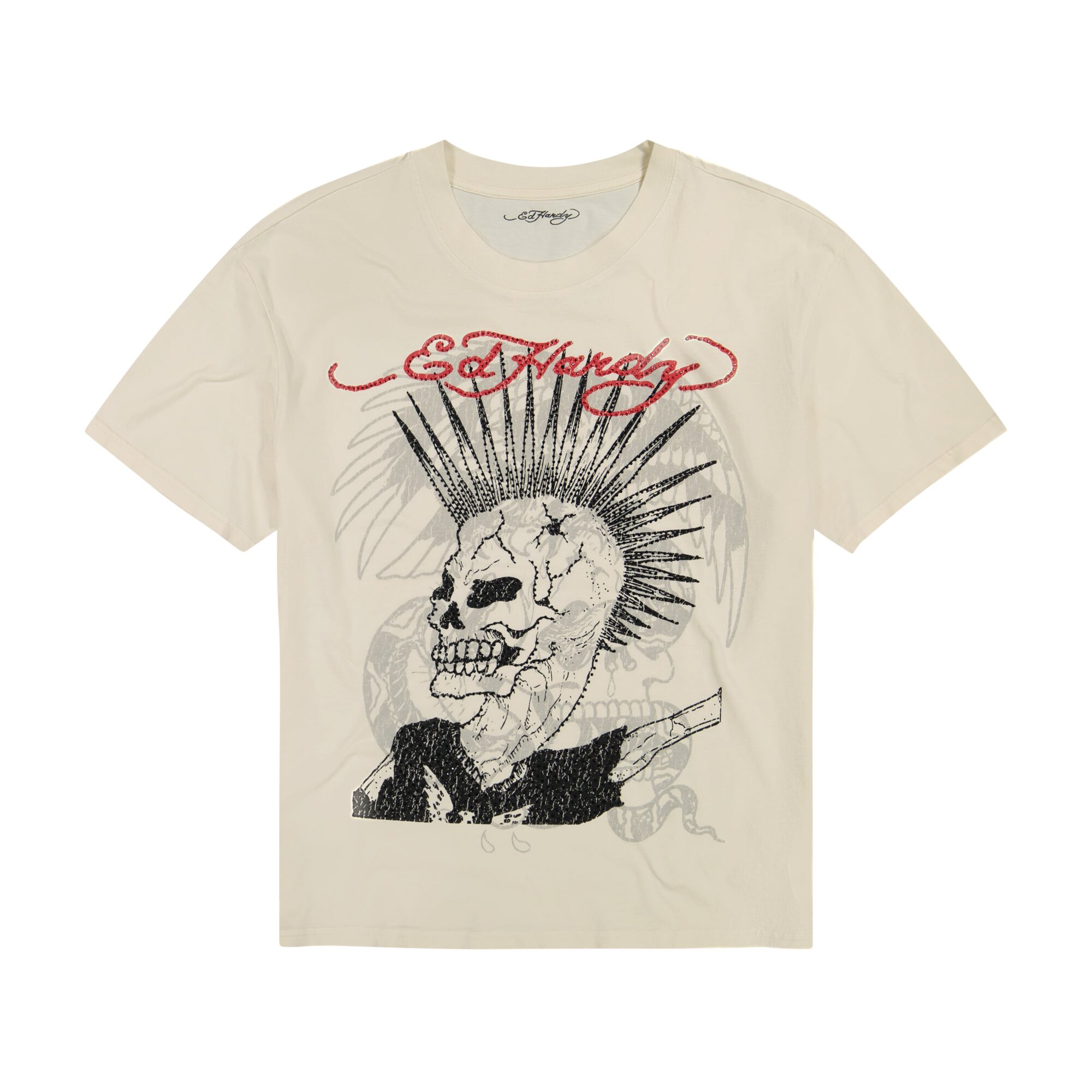 PUNK MOHAWK BOXY TEE