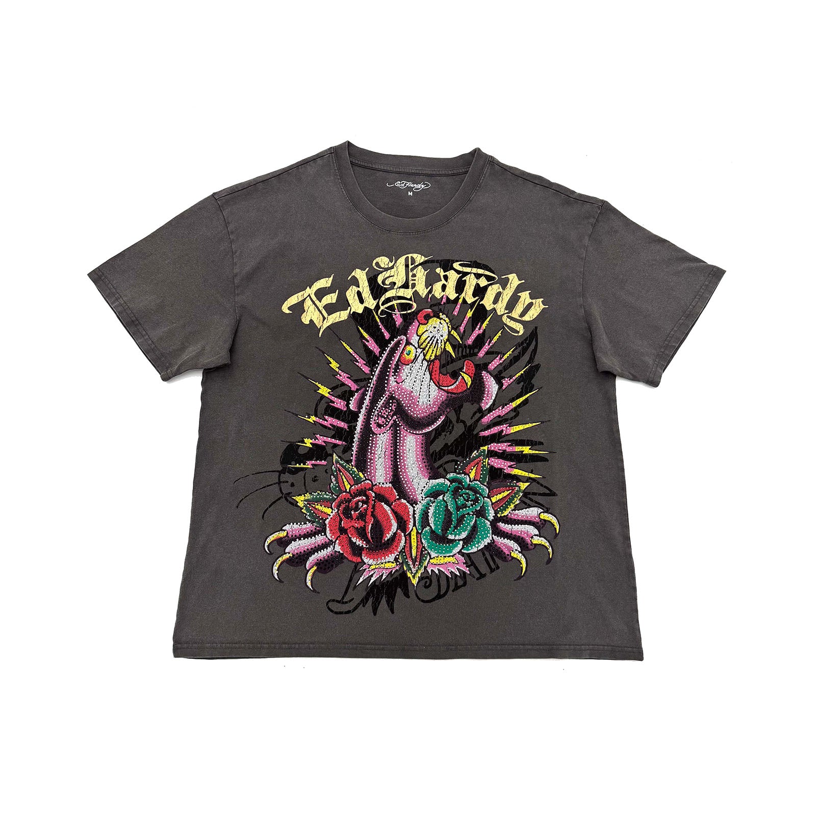 PANTHER ROSE BOXY TEE