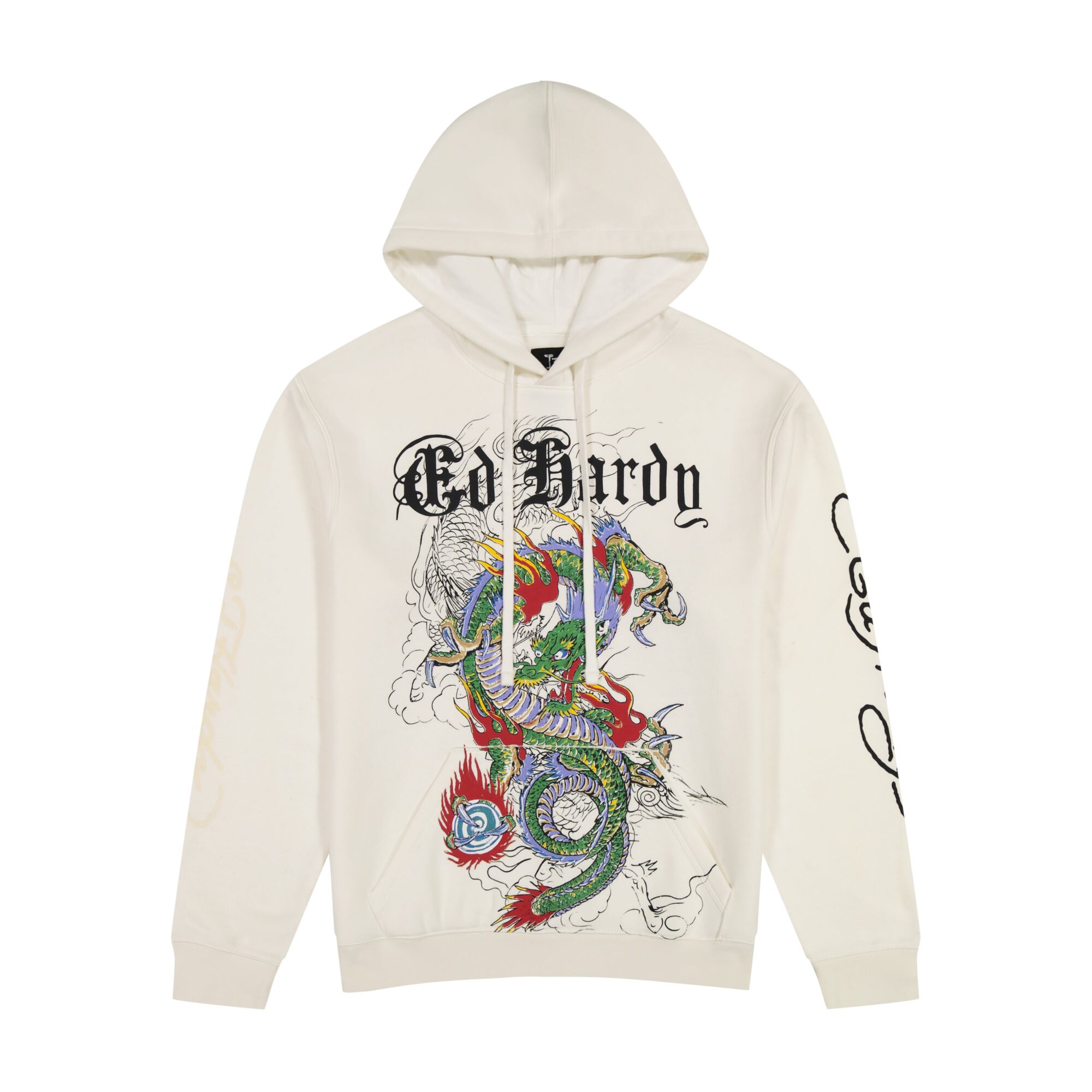 JAPAN DRAGON IVORY PULLOVER HOODIE