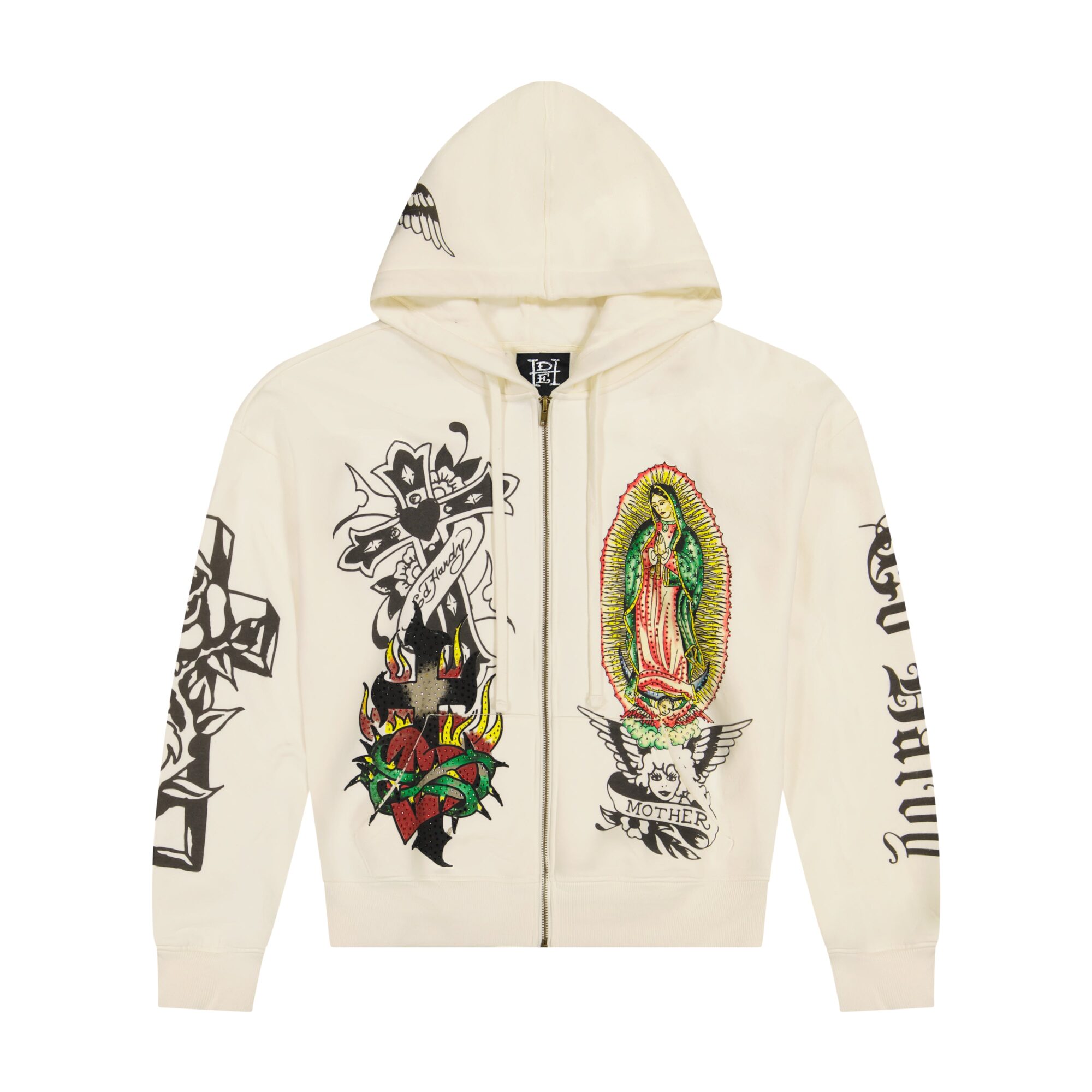 MARY BOXY ZIP HOODIE