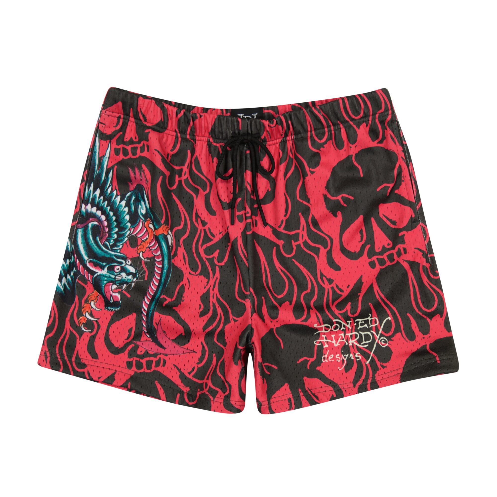 PANTHER DRAGON MESH BASKETBALL SHORT