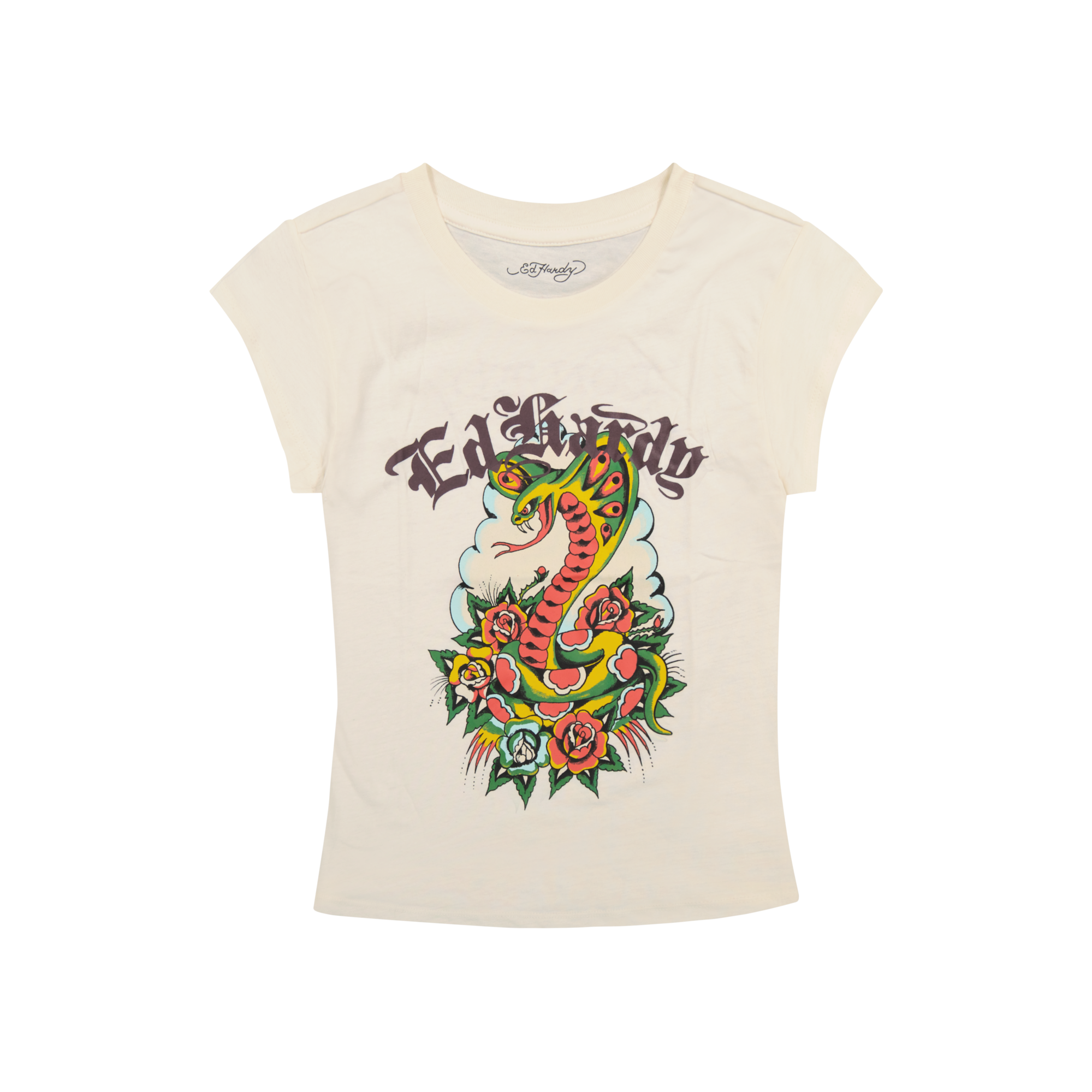 ROSE COBRA CAP SLEEVE TEE