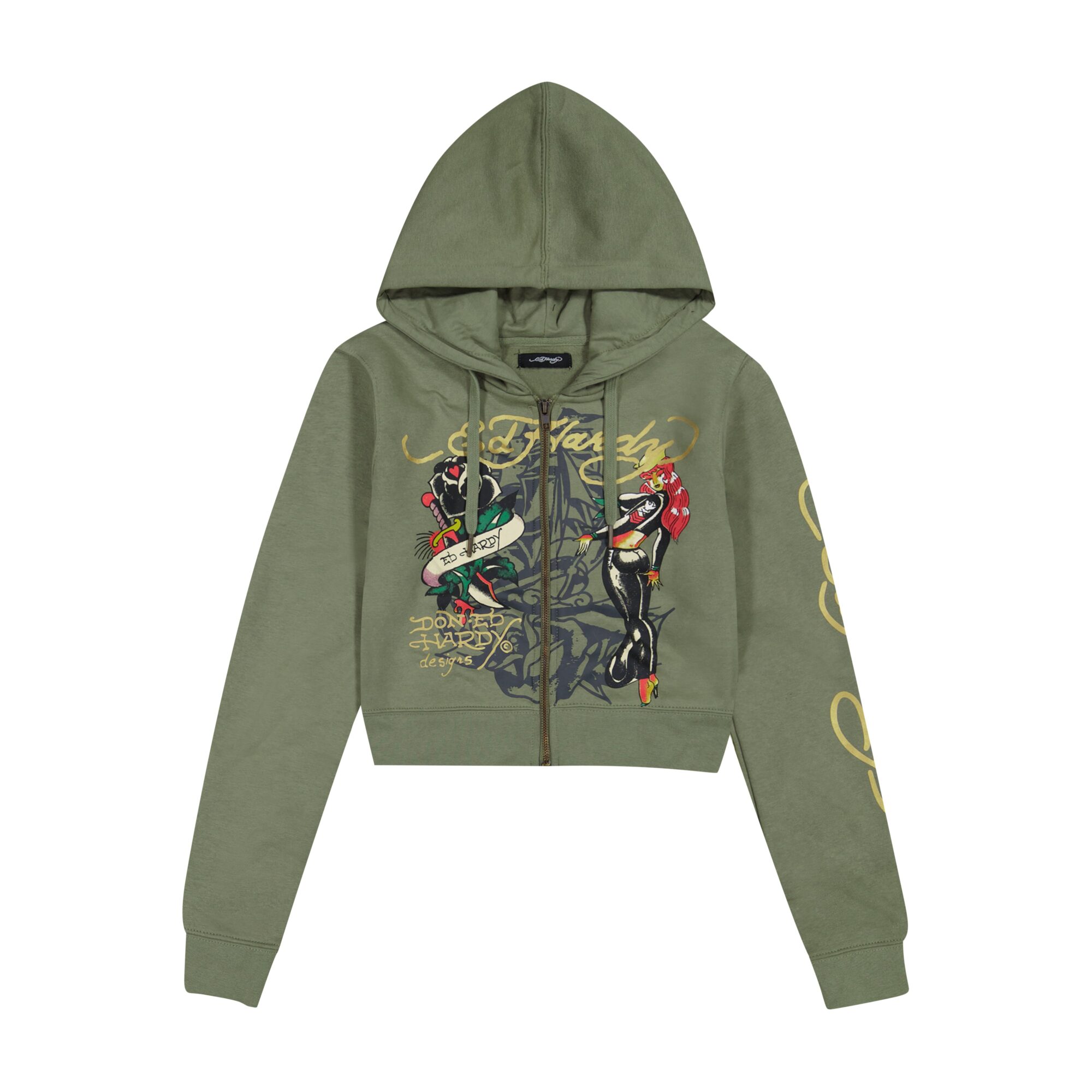 HELLO SAILOR ZIP FRONT HOODIE