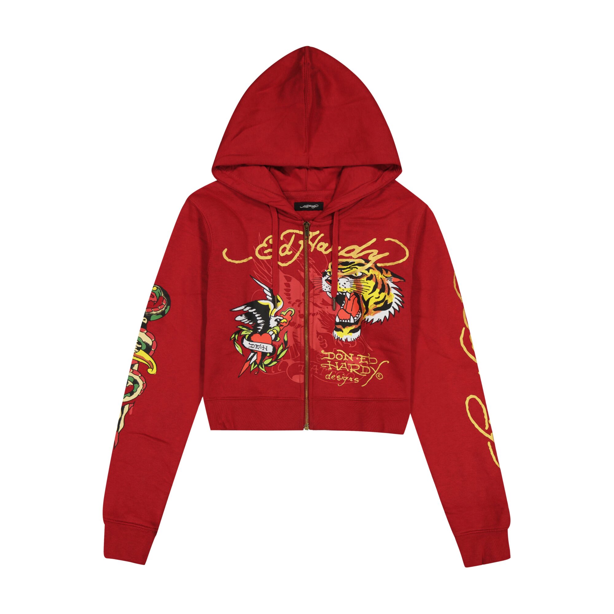 EAGLE TIGER ZIP FRONT HODIE