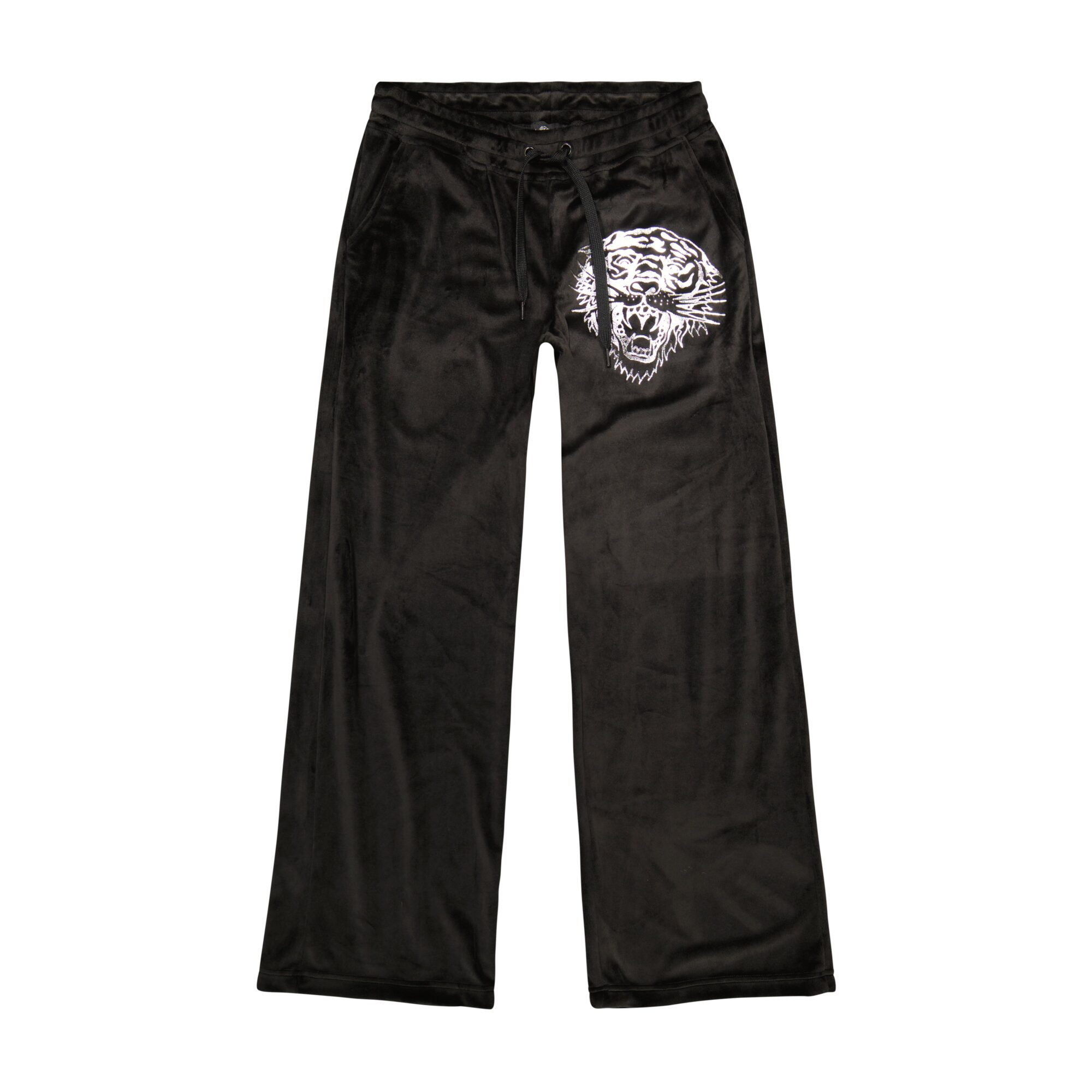 TIGER HEAD Y2K VELOUR SWEATPANTS