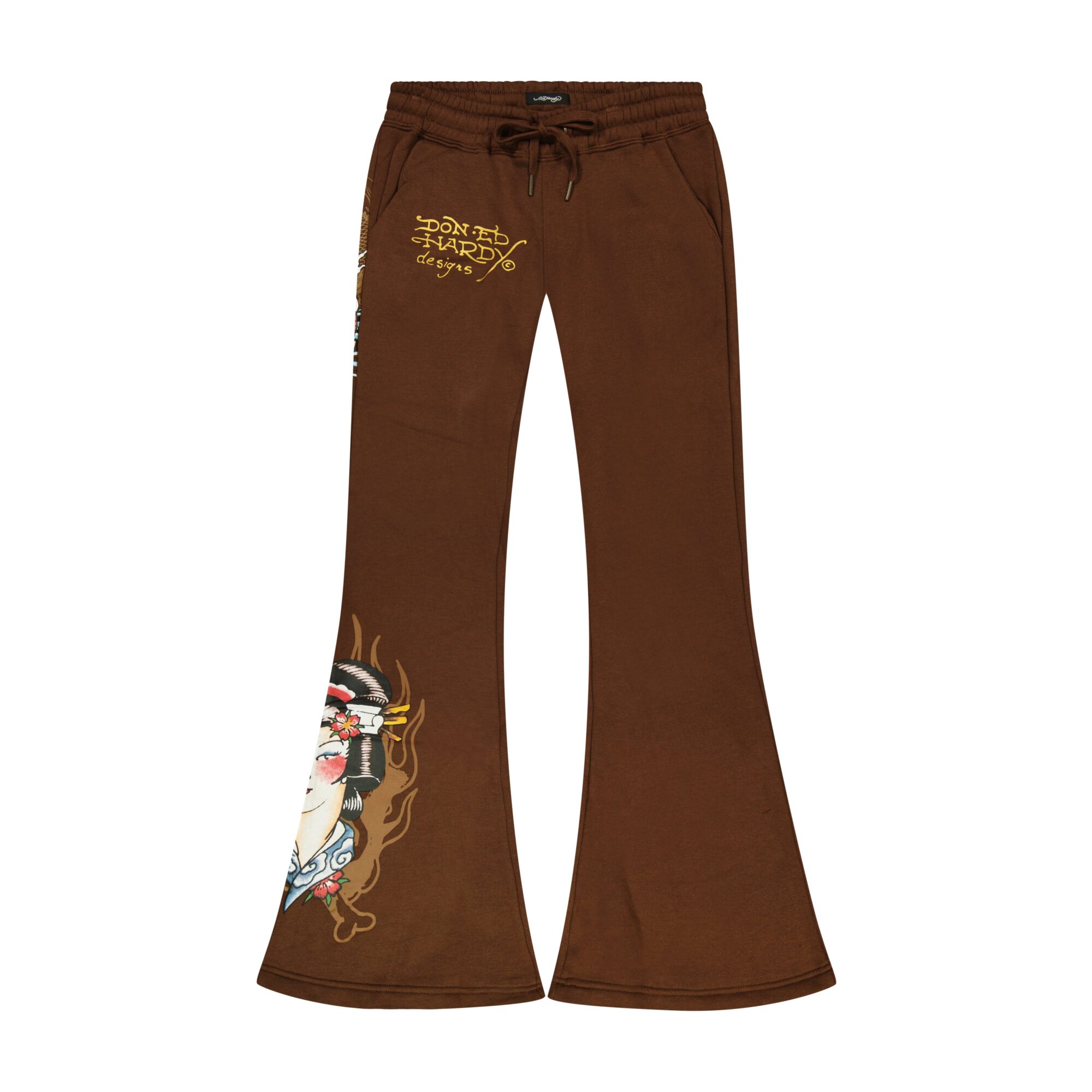 KOI FISH BOOT CUT SWEATPANTS