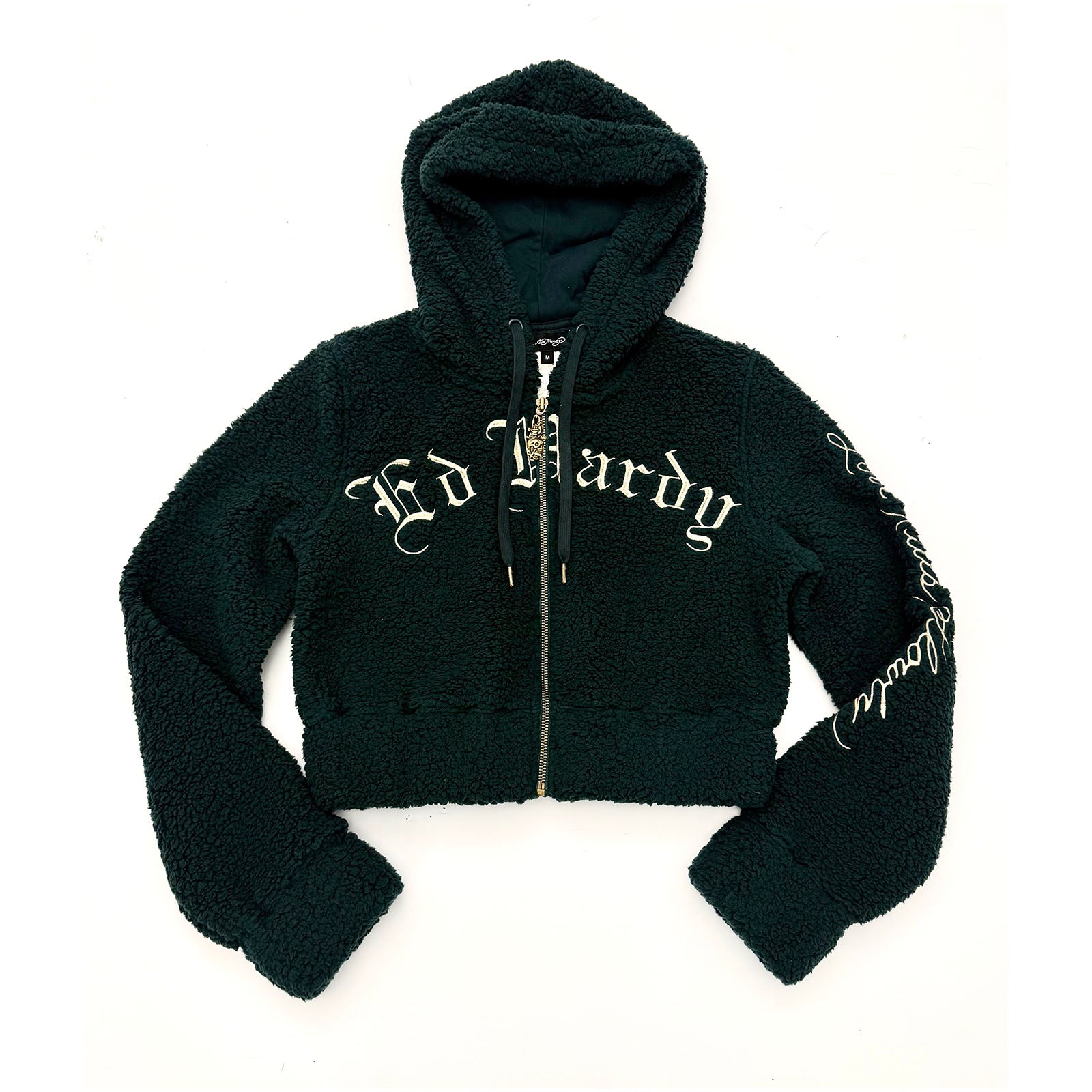 MARY HOODED SHERPA ZIP UP JACKET