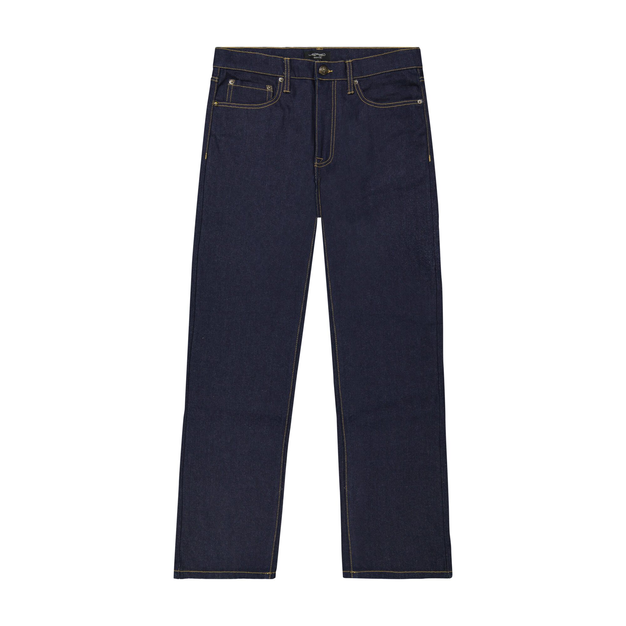 BATTLE SKULL BAGGY WIDE LEG JEANS