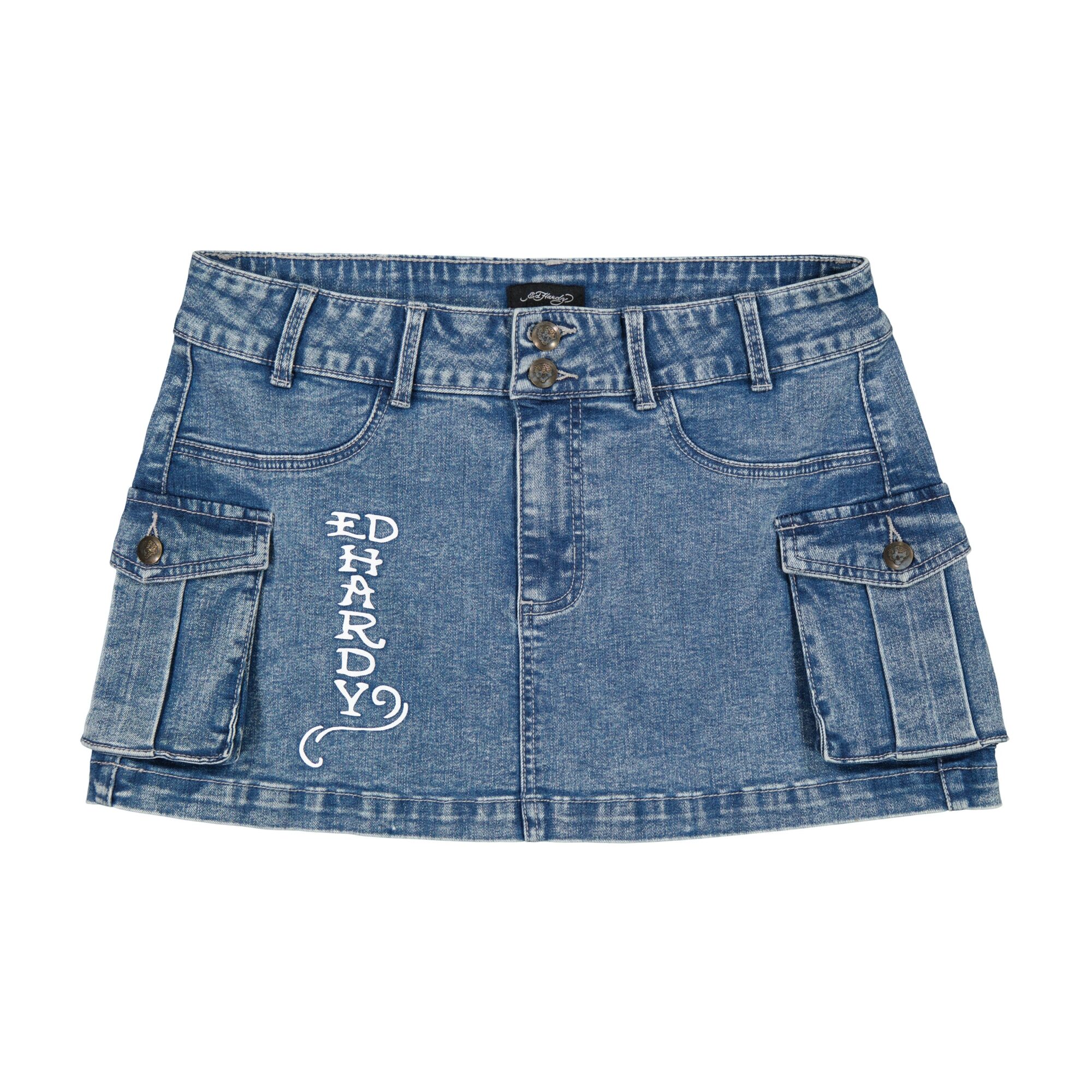 HEART DAGGER CARGO SKIRT